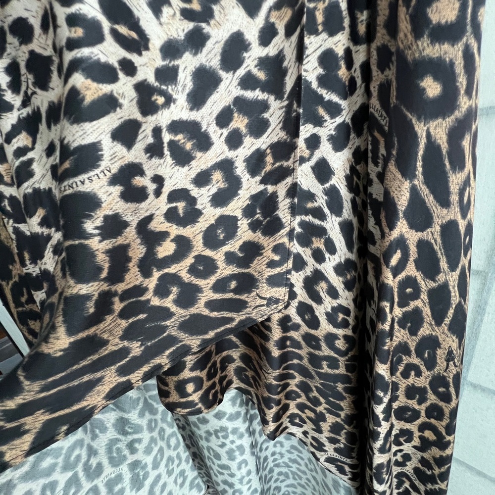 Silk All Saints skirt size 6 - Picture 4 of 11